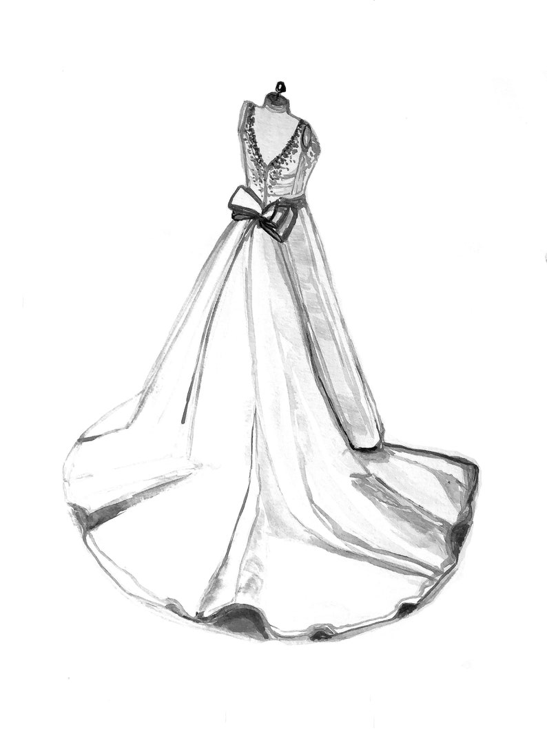 Good Wedding Dresses Drawn