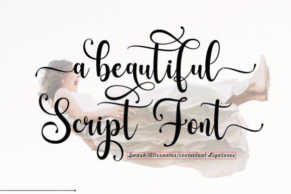 Baby Boho Font - Handwritten Script Font, Cricut Fonts, Cursive Font ...