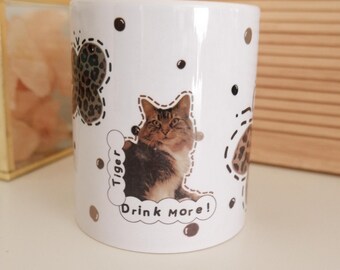 Personalized Pet Photo Mug – Custom Cat or Dog Gift