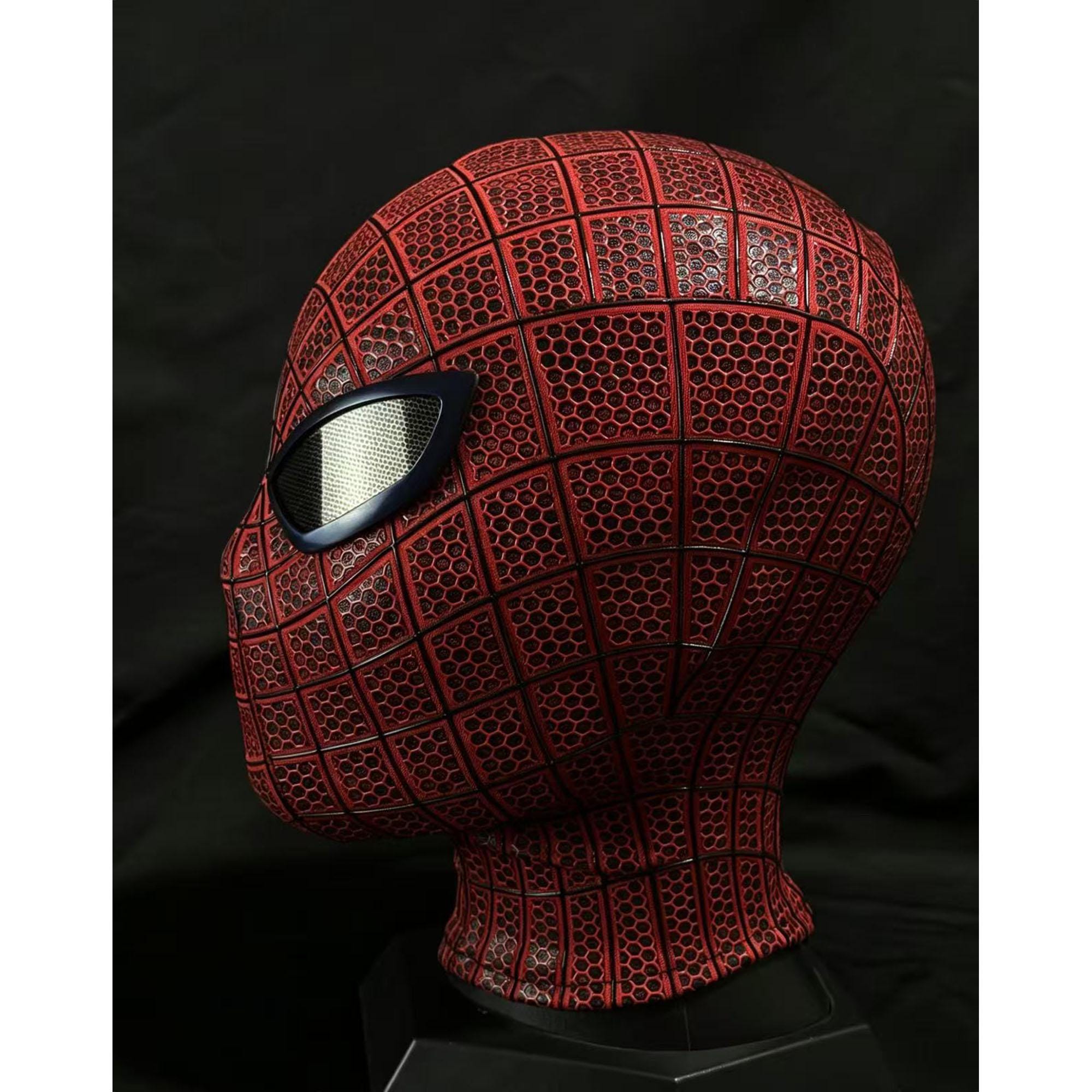 Custom Amazing Spiderman 1 Cosplay Mask,with Faceshell,magnetic