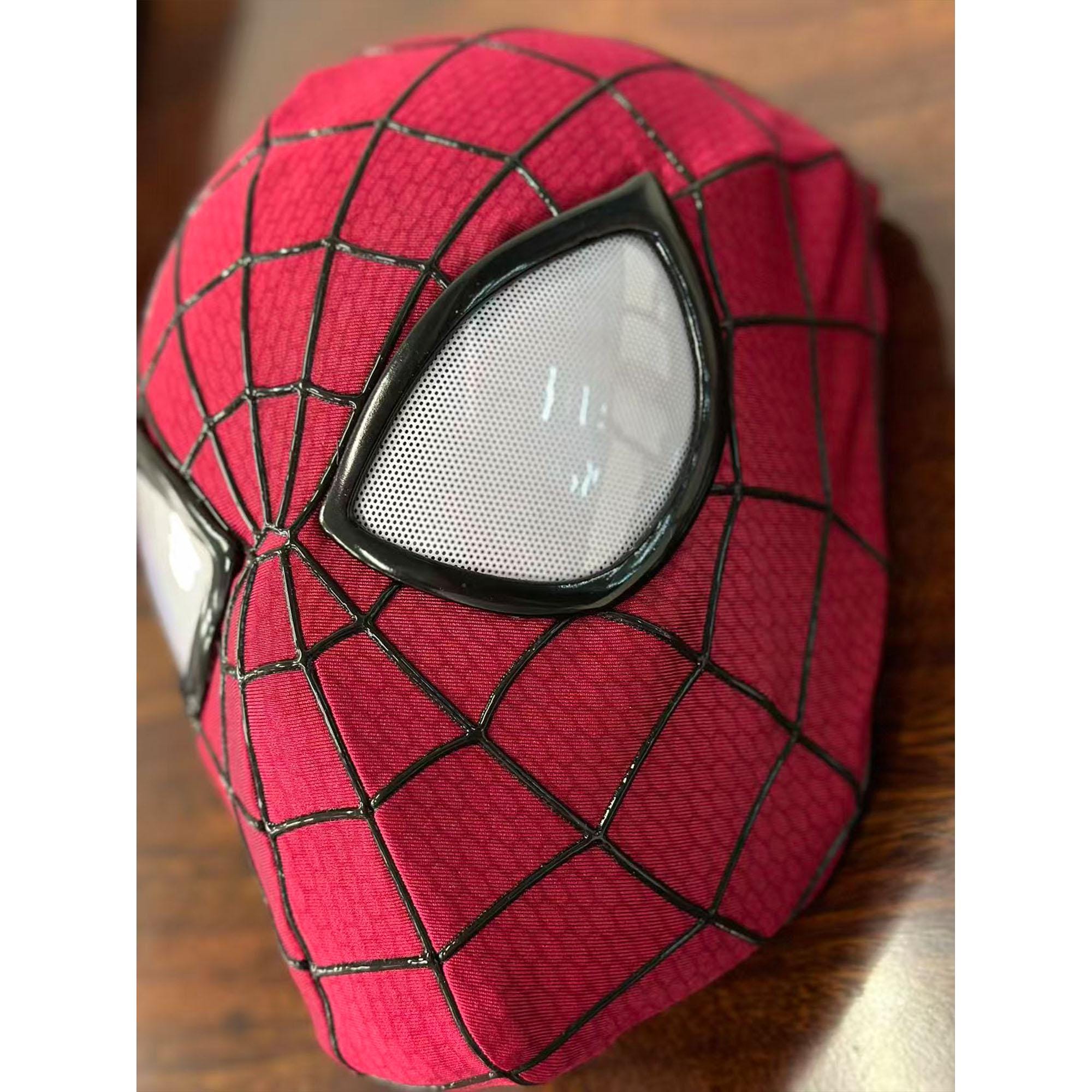 Custom Spider-man Mask, Including a Face Shield With Magnetic Lenses ...