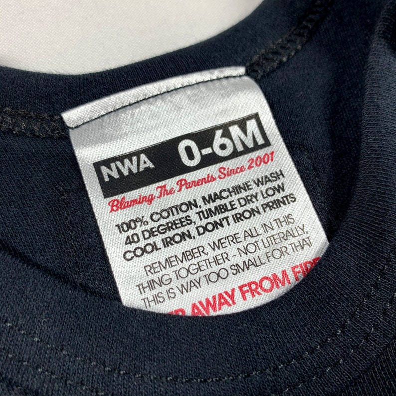 Nas x Jay Z /'New Born State Of Mind/' Baby Sleepsuit Unique fun new baby gift for Hip Hop /& Rap fans SALE!!