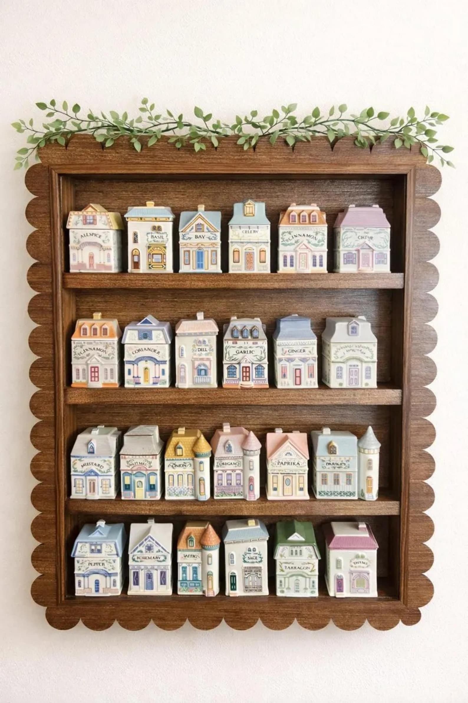 2024 Lenox Spice Village Wooden Display Rack – Shelf Only