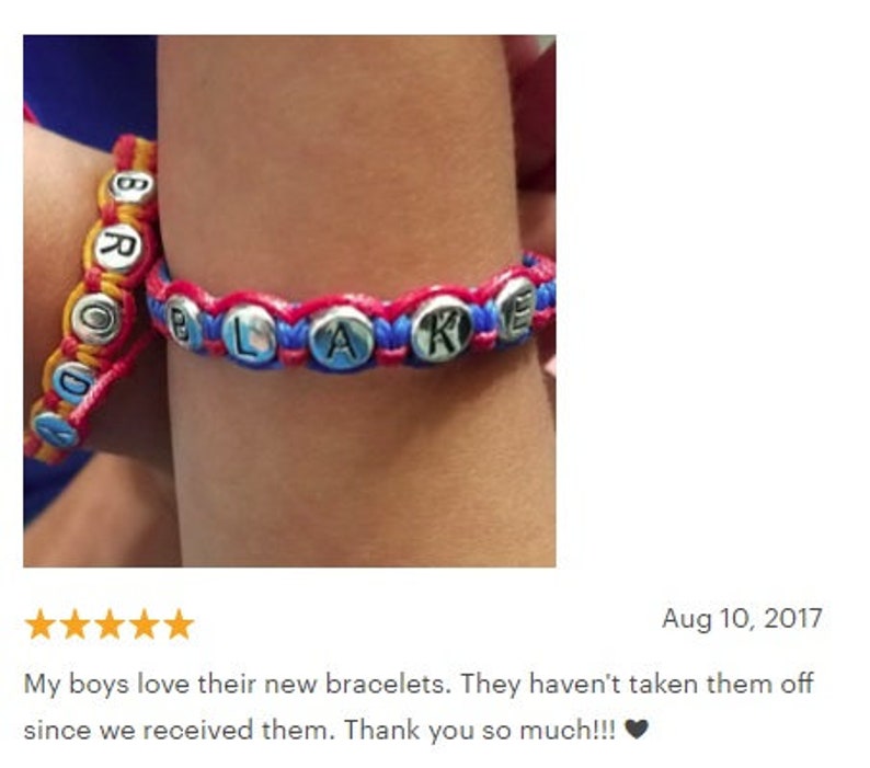 Twin Boys Bracelets, Name Bracelets, Personalized Bracelets, Baby Boy Bracelet, Child Bracelet, Kid Jewelry, Twins Bracelets, Boys Gifts image 10