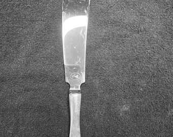 Vintage GERITY Silver Plated Cake Knife 10.25"