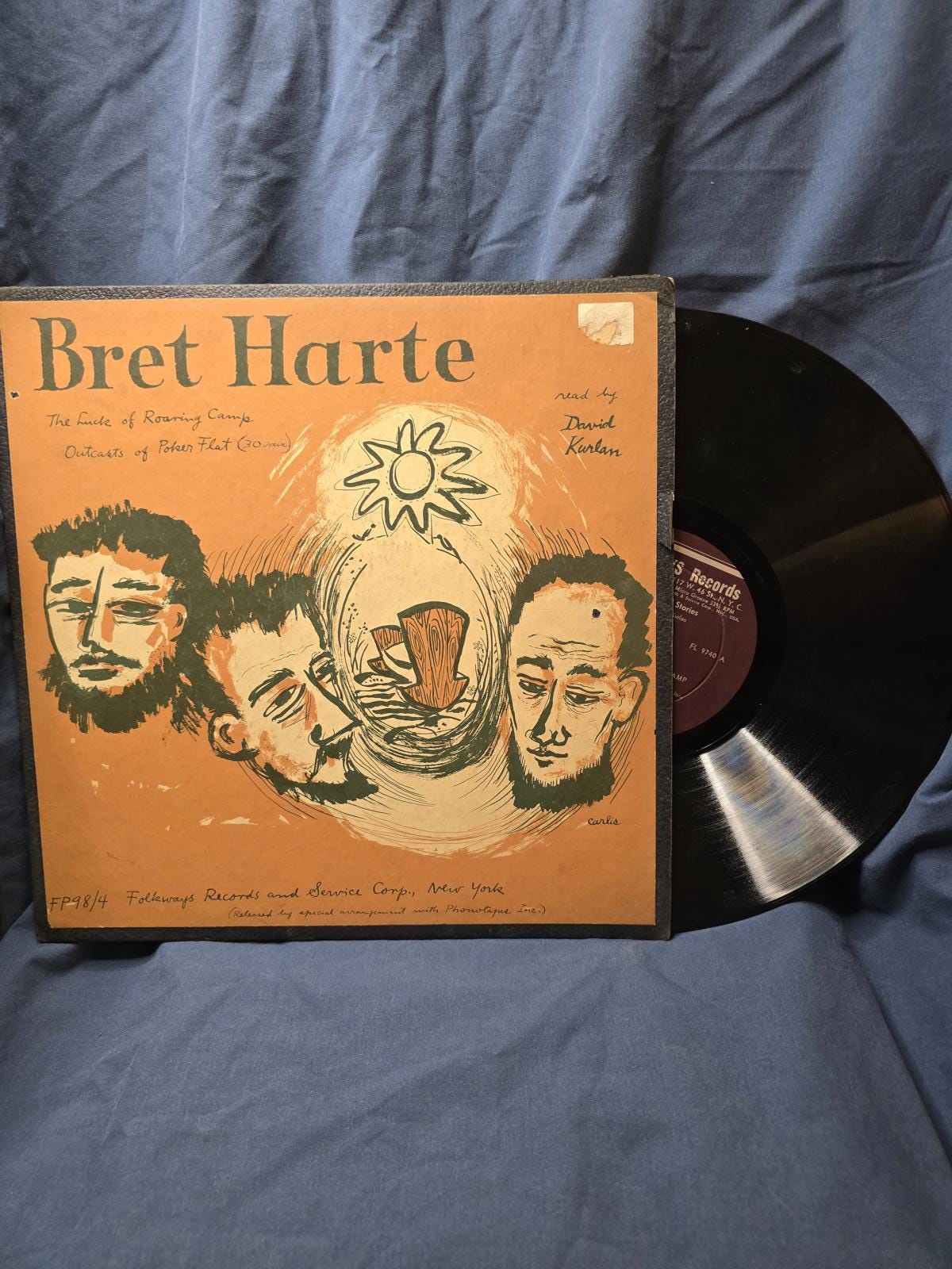 Rare! Bret Harte - the Battle of Roaring Camp LP Vinyl Record - Etsy