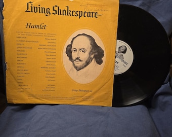 Living Shakespeare Hamlet Vinyl Record LP