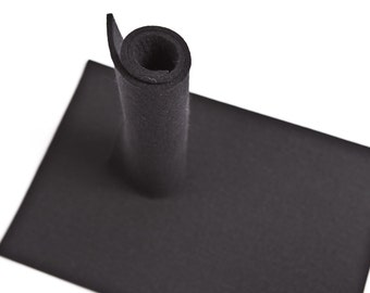 3mm 100% Merino Wool Felt  7'' x 11'' ( 20x30cm) Color 5 black