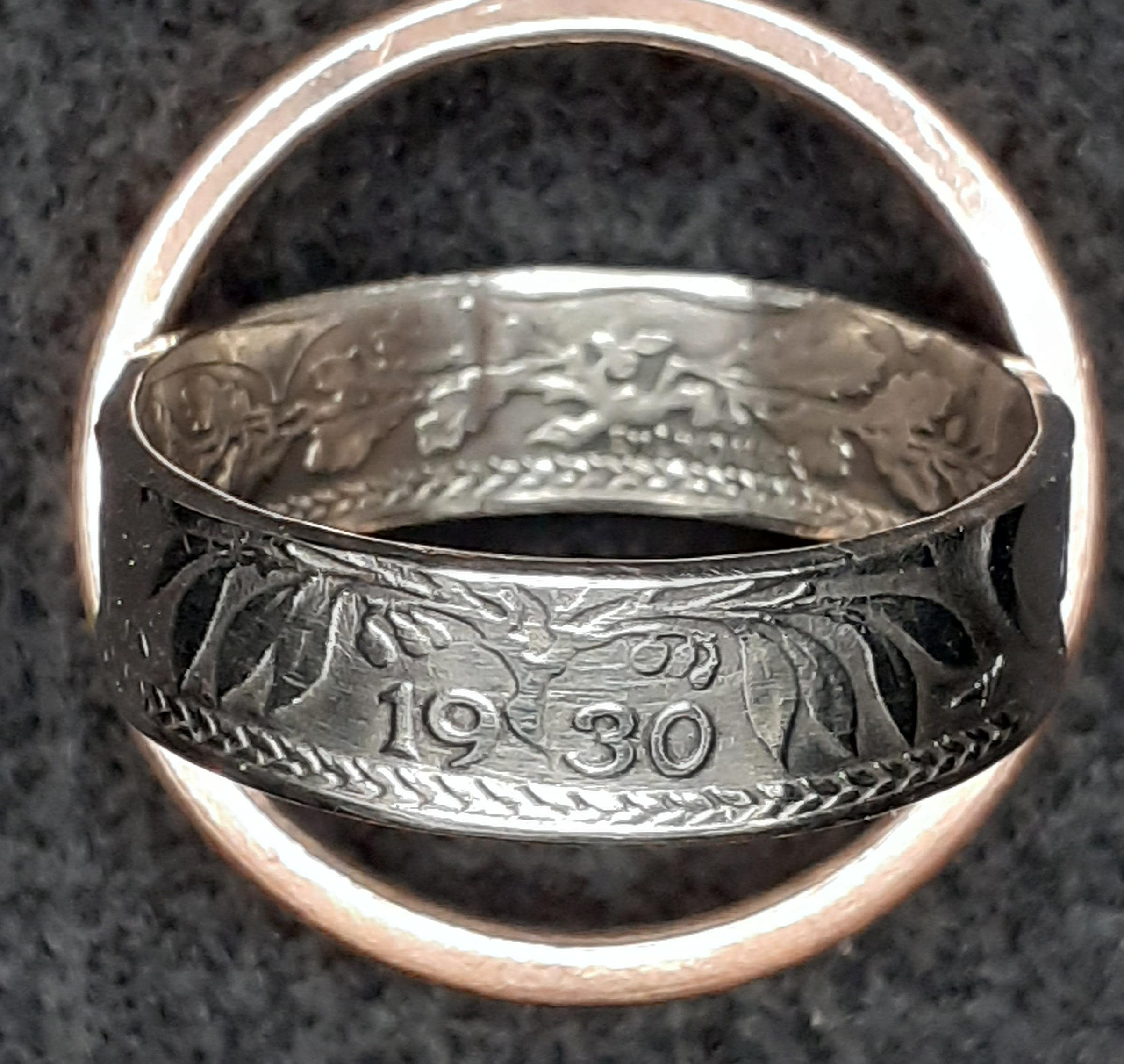 1930 Coin Ring - Etsy