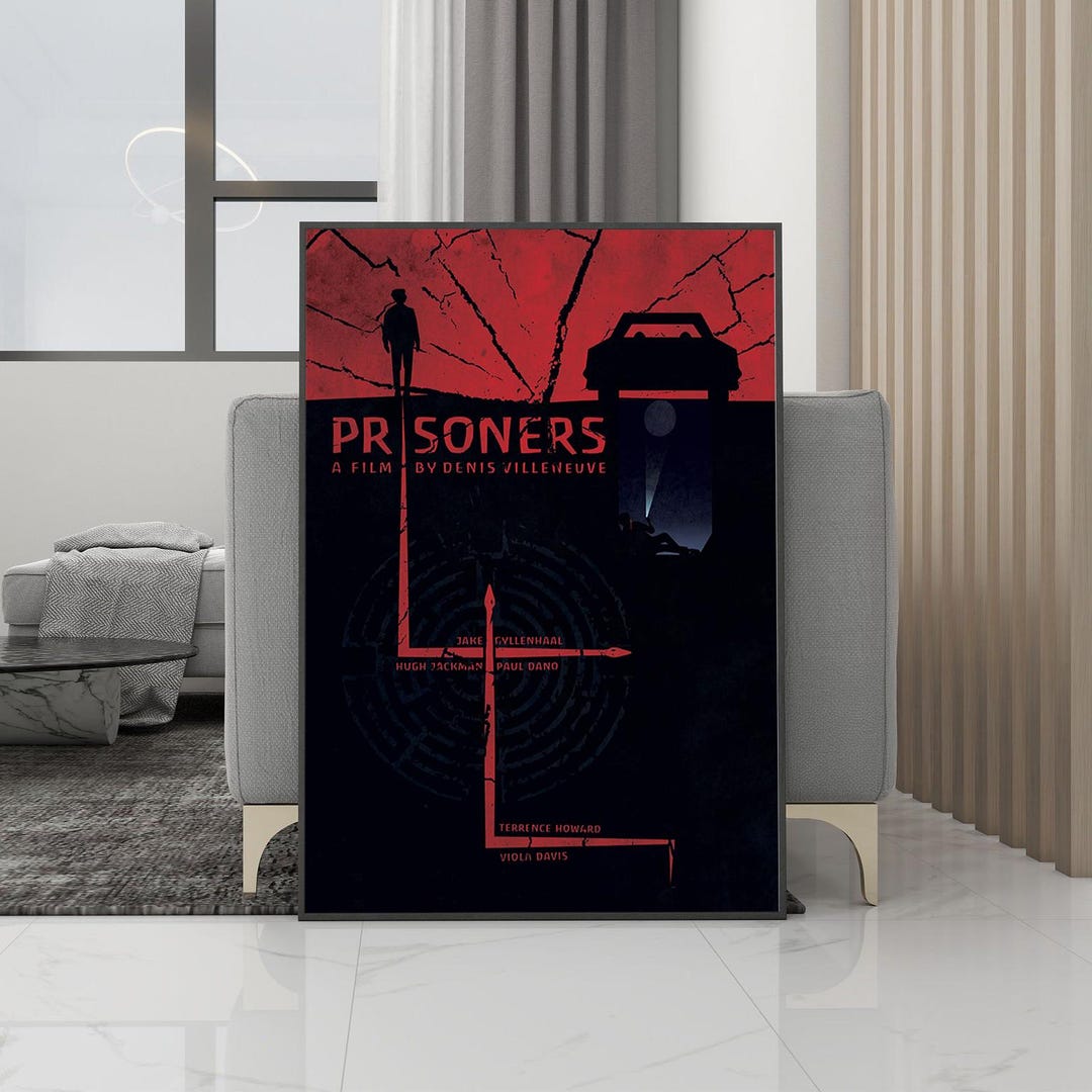 Prisoners Movie Poster Canvas Wall Art - Unframed Print - Movie Fans ...
