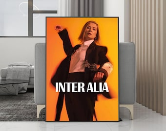 Plakat filmowy National Theatre Live Inter Alia na płótnie – wydruk bez ramki – kolekcja dla fanów filmu – dekoracja pokoju – prezent urodzinowy