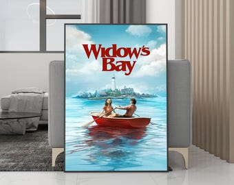 Widow's Bay filmposter op canvas - oningelijste print - Filmfanscollectie - Kamerdecoratie - Verjaardagscadeau