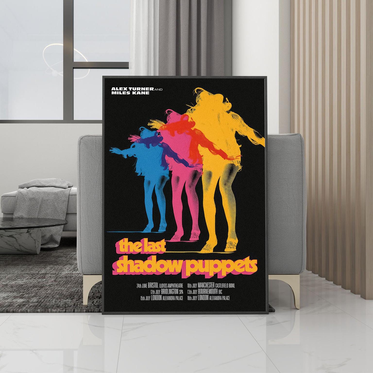 The Last Shadow Puppets Poster - Etsy