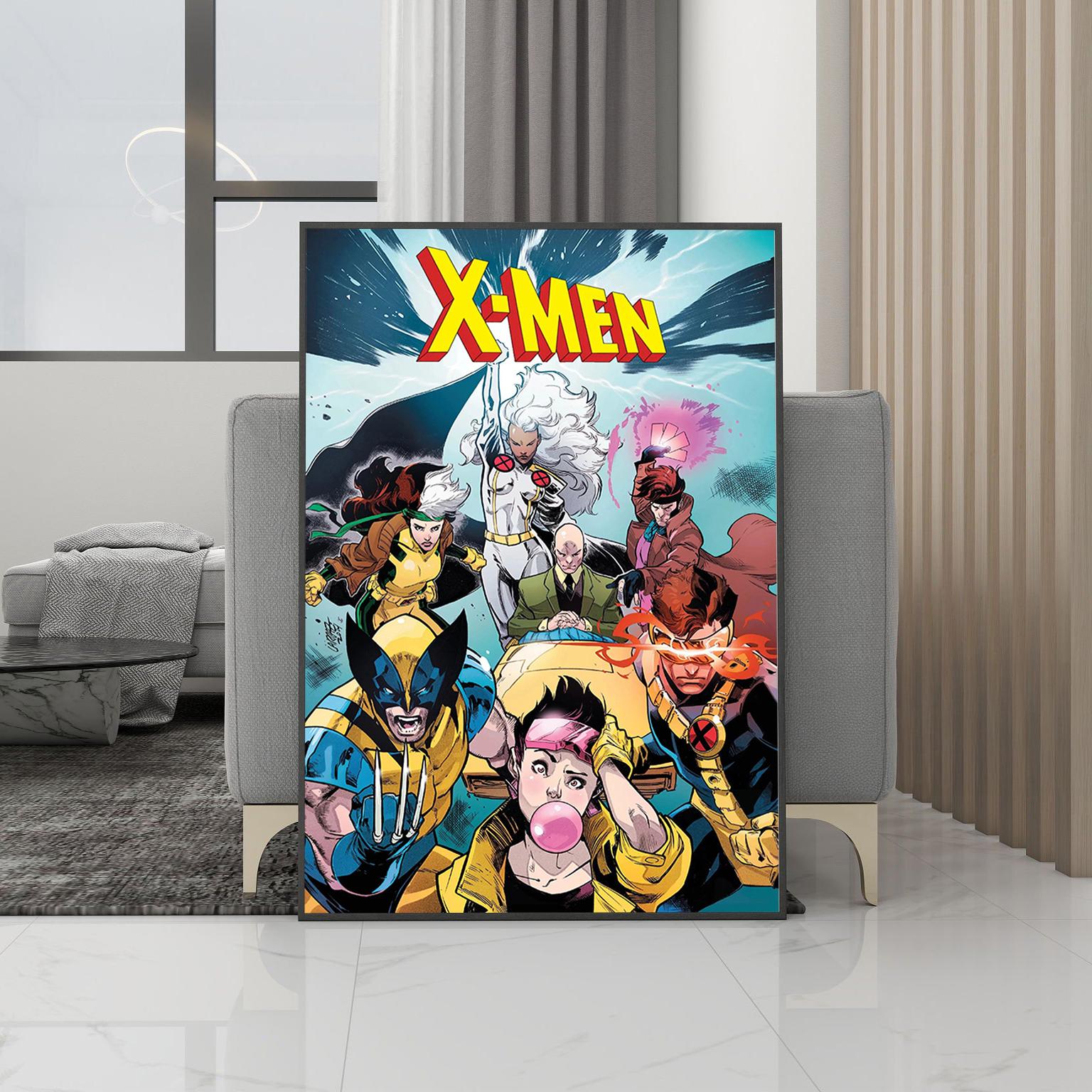 エックスメン　アートパネル Xmen Wall Mural - Etsy