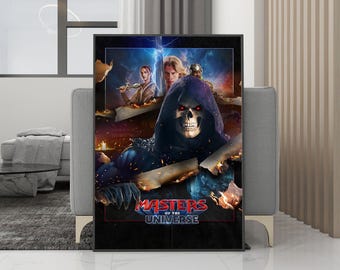 Masters of the Universe (2026) Filmposter Canvas Muurdecoratie - Ongeëncadreerde print - Collectie voor filmliefhebbers - Kamerdecoratie - Verjaardagscadeau