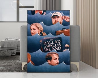 The Ballad of Wallis Island Classic Movie Poster Canvas Wall Art - Unframed Print - Movie Fans Collection - Room Decor - Birthday Gift