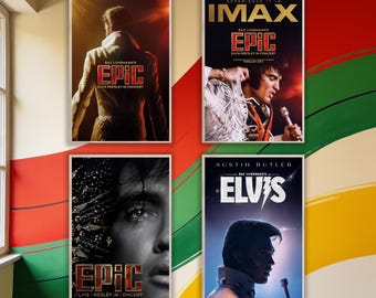 ヴィンテージポスター エルヴィス・プレスリー ザ・キング ライブオン