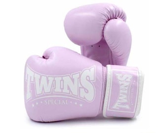 Twins Special Leather Muay Thai Boxing Gloves, Professional Training Gear