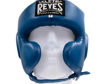 Cleto Reyes Boxing Cheek Protector Azul Headgear, Boxing Gear, Martial Arts Safety