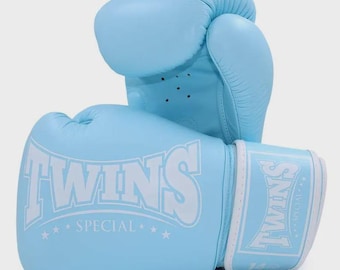 Twins Special Leather Muay Thai Boxing Gloves, Professional Training Gear