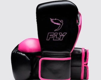 Leather Boxing Gloves: Tape Type  Fly,Gloves Custom made