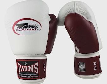 Twins Special Leather Boxing Gloves: Muay Thai Sparring, Training