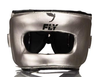 Fly Boxing Head Guard, Personalized Full-Face Headgear, Pro Training Protection, Sparring Helmet, Custom made