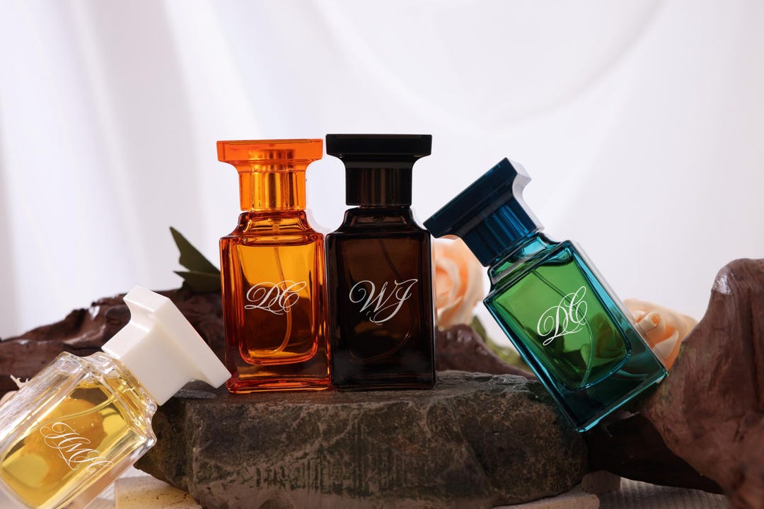 Personalized Luxury Engraved Perfume Bottle 50ml – Custom Name ...