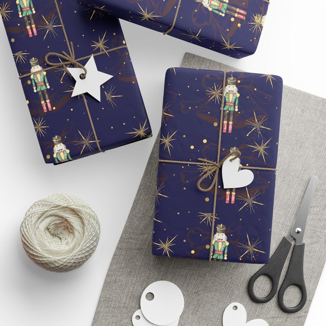 Christmas Wrapping Paper Kit - Festive Gift Wrap Set for Holidays - Etsy