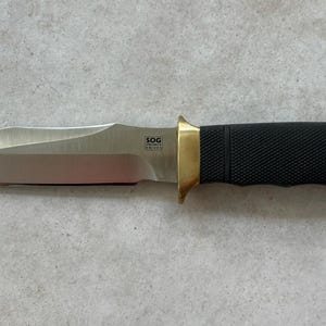 SOG Tech 1 Knife: Rare 'S' Model, Seki Japan, With Sheath - Etsy