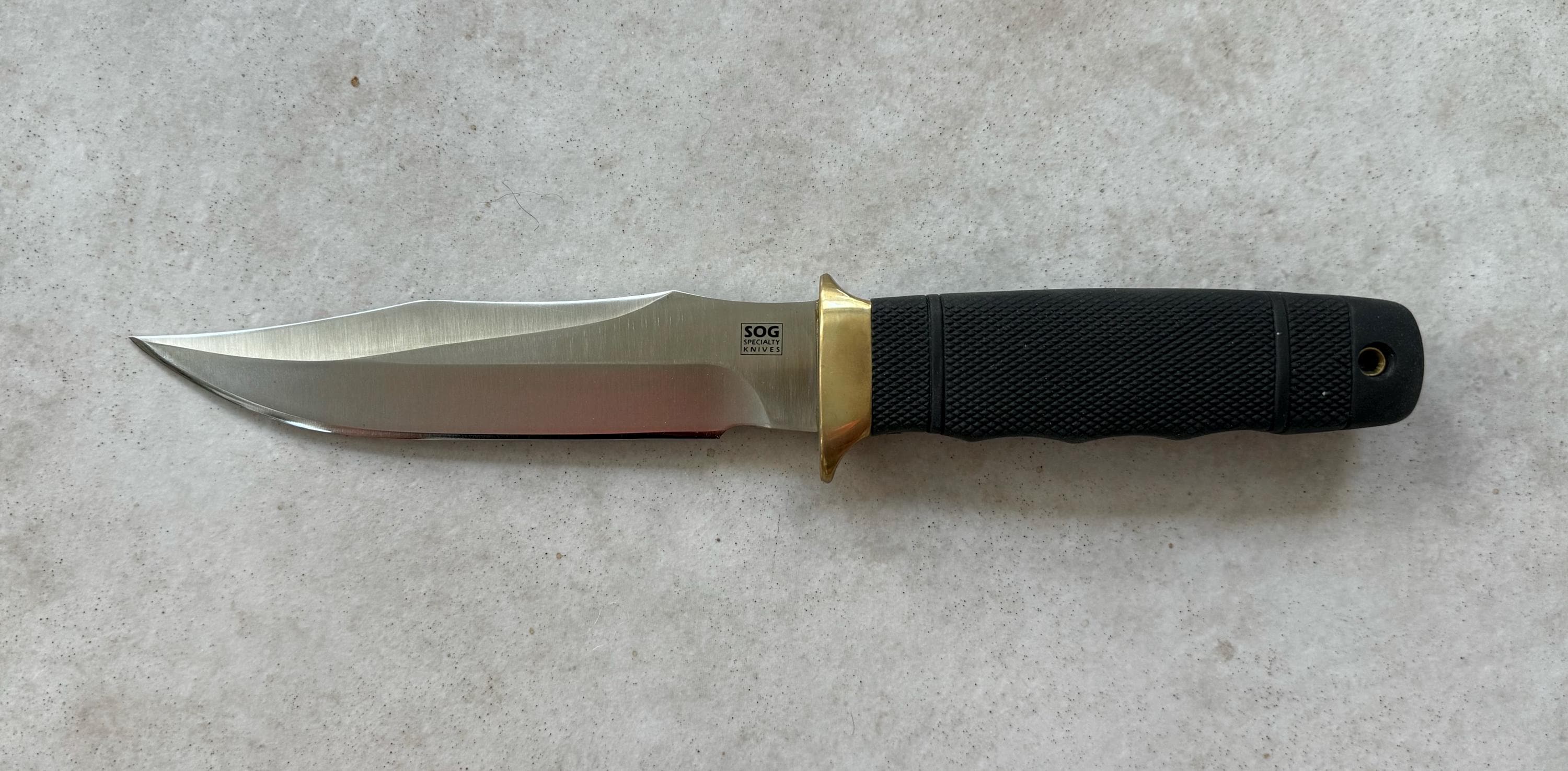 Sog Tech 1 Knife - Rare S Model - Sog Specialty Knives With Sog Tech 1 Knife - Rare S Model - Sog Specialty Knives With
