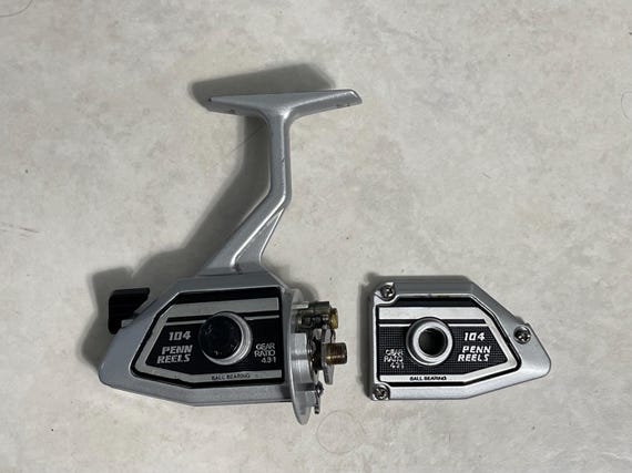 Penn 104 Reel Spinning Reel Parts - Side Cases or Housing - Nice Used Shape  - Etsy