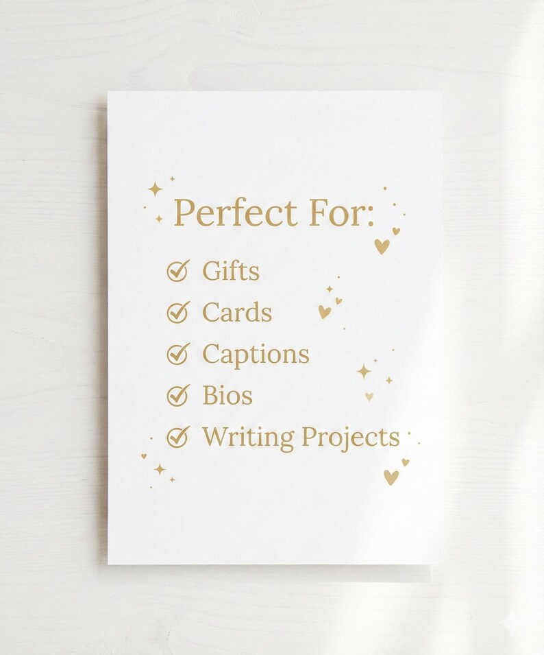 Poem Starter Kit – 20 Original Poem Opening Lines | Writing Prompts ...