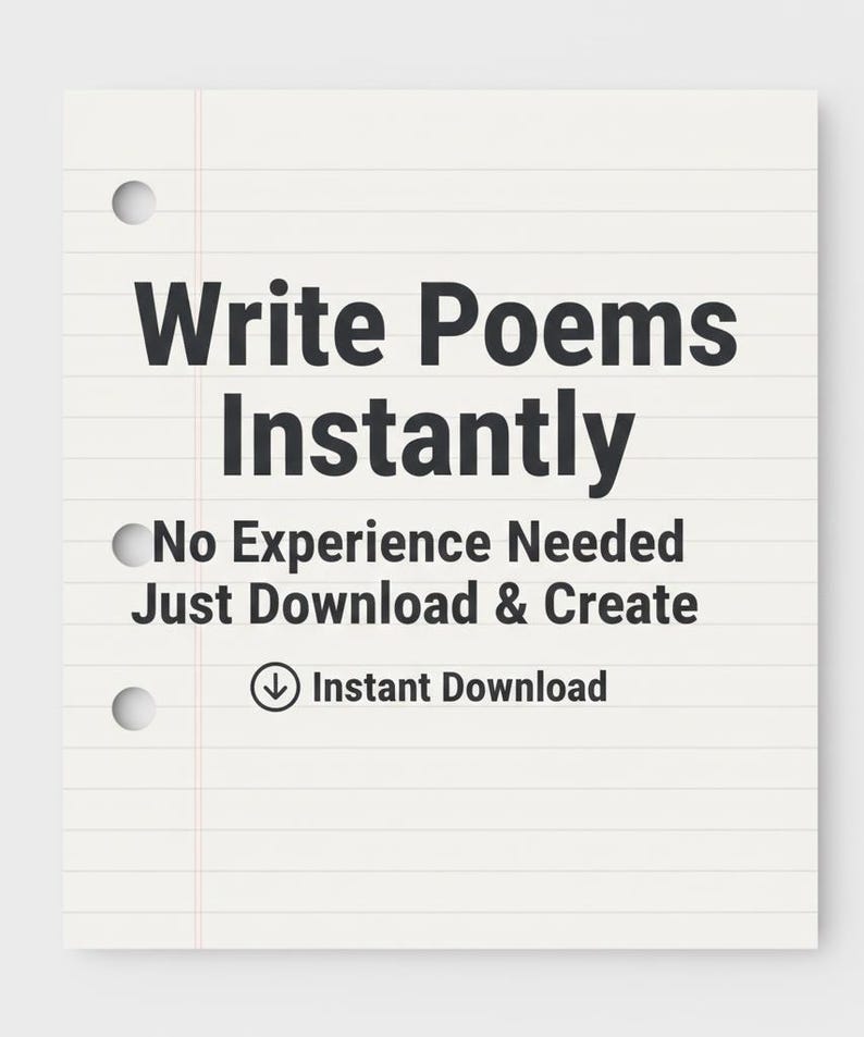 Poem Starter Kit – 20 Original Poem Opening Lines | Writing Prompts ...