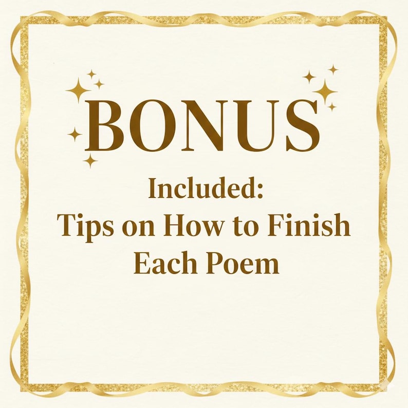 Poem Starter Kit – 20 Original Poem Opening Lines | Writing Prompts ...