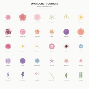 Crochet Flower Pattern