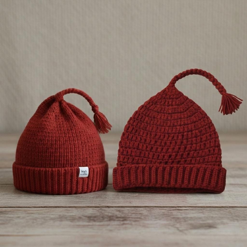 Melt the ICE Hat Crochet and Knitting Pattern, Pdf Bundle |Y2K
