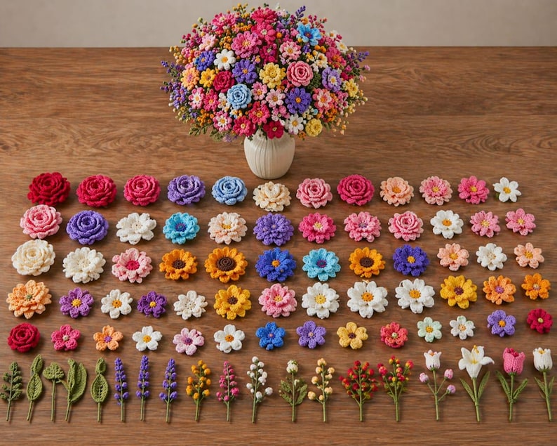 Crochet Flower Pattern