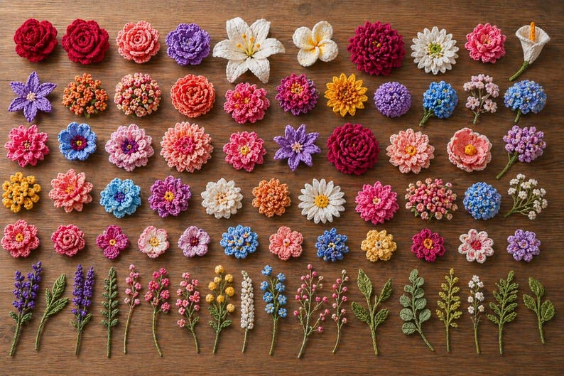Crochet Flower Pattern