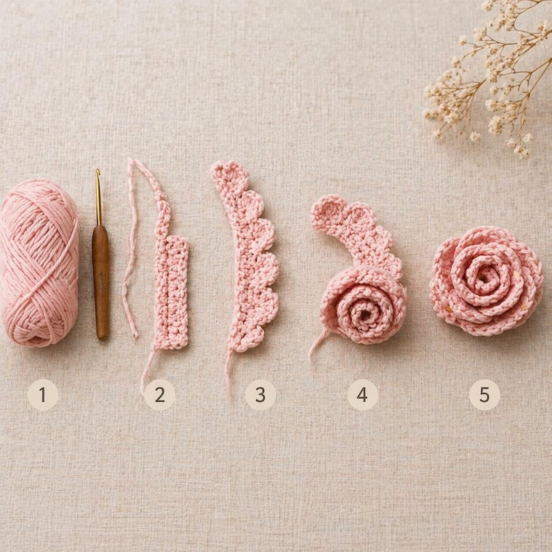 Crochet Flower Pattern