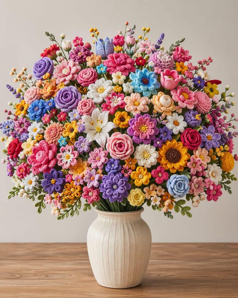 Crochet Flower Pattern