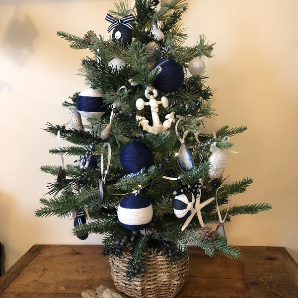 Beach Christmas Tree Etsy