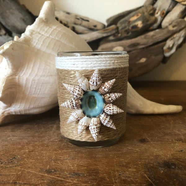 Beach Candle Holder Etsy