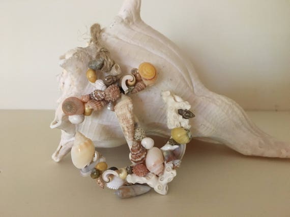 Multicolor Seashell Anchor Ornament / Magnet | Etsy