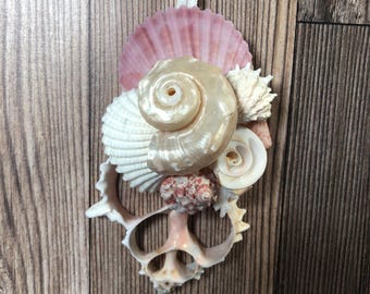 Rosa Murex Muschel Ornament: Beachy Küsten Dekor
