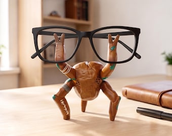 Rocky Figurine - 3D Printed Movie Authentic Glasses/Pencil Holder, Sci Fi Desk Decor, Project Hail Mary, Movie Fan Accessory, Teacher Gift
