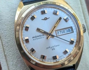 Vintage 1970s Mondia Skystar 25 Automatic Beautiful Condition