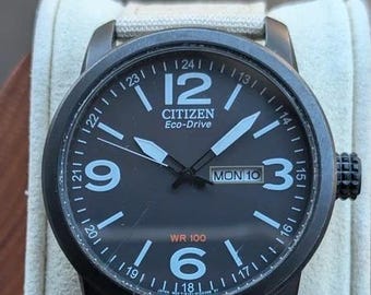 Citizen Eco-Drive BM8476-23E men's aviator watch