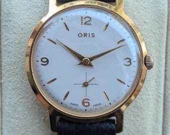 Lovely 1950s dress watch by Oris beautiful condition