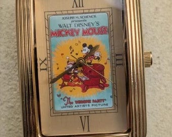 Montre Disney « Woopie Party » des années 1990, édition limitée à 2000 exemplaires